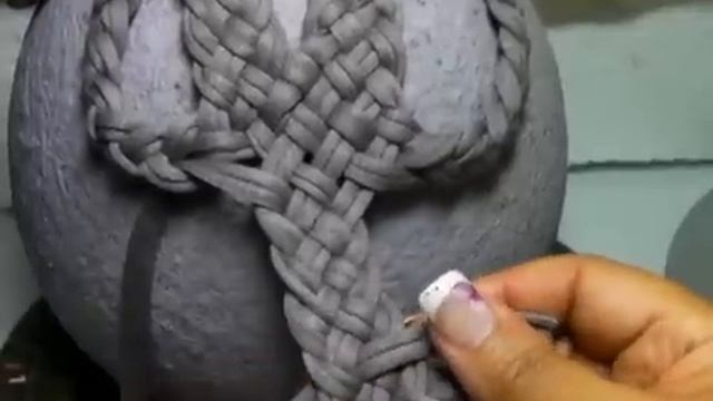 DIY BOTELLON DE CRISTAL, PASTA DE RELIEVE Y TRAPILLO смотреть онлайн