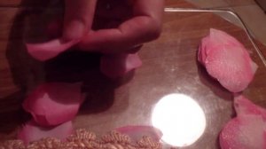 Роза из шифона без использования инструментов. Часть III.Объемные лепестки.