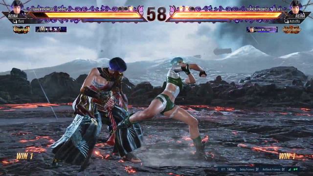 [VANQUISHER Ranked] Reina mirror match - TEKKEN 8 #tekken8 #reina смотреть онлайн