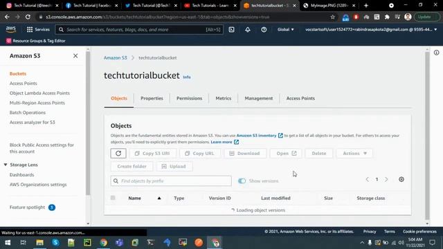 How to create AWS s3 bucket (enable Public upload, Versioning & s3 select) смотреть онлайн