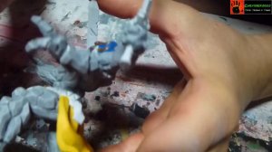 Biene malt Runen Golem für das Runewars Miniaturenspiel - Bemal Tutorial für Anfänger