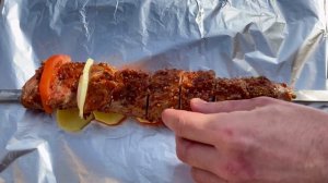 ВЫРЕЗКА СВИНАЯ в ФОЛЬГЕ на УГЛЯХ!