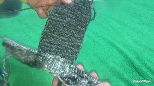 Вяжем ТАПОЧКИ для мужчин ДВУМЯ спицами быстрый и ЛЁГКИЙ способ