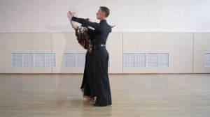 Double Reverse Spin in Waltz | Двойной левый спин в Медленном вальсе