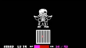 Undertale - A Bad Time (Sans theme slowed 800%)