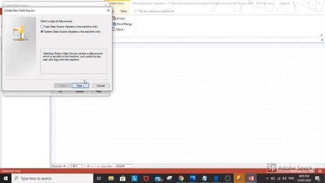 Client Server - Linking SQL Server Management Studio To Microsoft Access