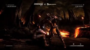 Делаю бруталити за скорпиона mortal kombat XL