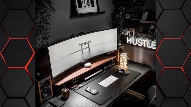 Идеи игровой комнаты. Рабочее место, геймерское место мечты. Game room ideas