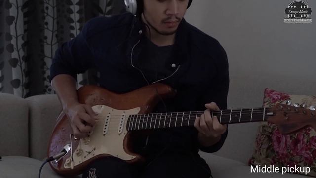 Fender stratocaster 1974 upgrade custom shop 69 abigail pickups Demo смотреть онлайн