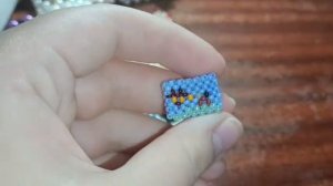 мои фигурки из бисера (техника крестик) ❣️? #бисероплетение #бисер #обзор #врек