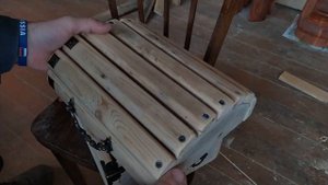 Маленький сундук-бар своими руками, часть1