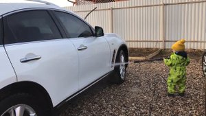 Как качественно помыть автомобиль Керхером!