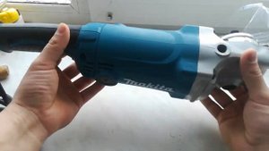 Обзор ушм. Makita GA9050. 230. Самая дешёвая балгарка от макиты..