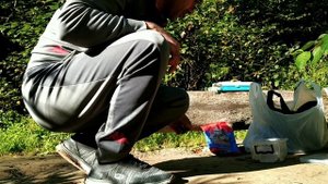 Рыбалка СПб, река Чёрная. Мой первый лещ.