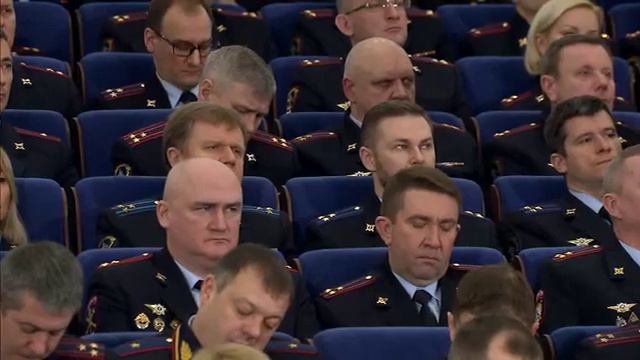 Заседание коллегии МВД России смотреть онлайн