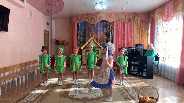 "Овощная история", Исполняет: Театральный студия "Скоморошина", 6 лет