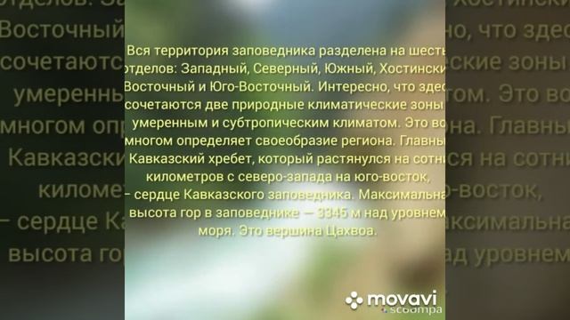 Кавказский государственный природный биосферный заповедник имени Х Г Шапошникова смотреть онлайн