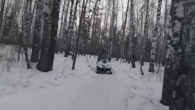 На снегоходах по Торгашинскому хребту смотреть онлайн