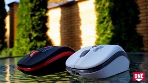 Мышь беспроводная с зарядкой от USB.