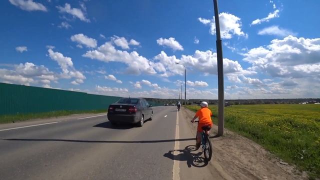 Велопрогулка Трехгорка Мещерский парк Панда парк Одинцово Московская область