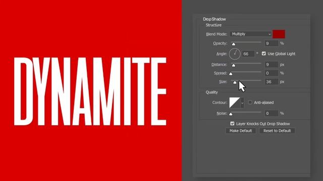 Drop Shadow | Adobe Photoshop Tutorial смотреть онлайн