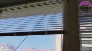 Как правильно управлять жалюзи горизонтальные алюминиевые / жалюзи на окна / как пользоваться жалюз
