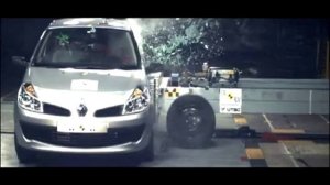 Renault Clio 3 2006 ANCAP Crash Test (5 stars)