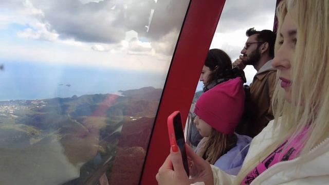 Анталия, Кемер, Канатная дорога "ТАХТАЛЫ"". смотреть онлайн