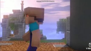 Minecraft под песню бадабум.