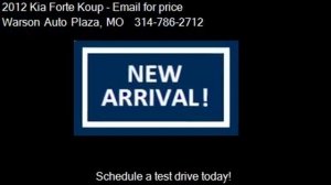 2012 Kia Forte Koup EX 2dr Coupe 6A for sale in SAINT LOUIS,