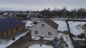 Одноэтажный газобетонный дом с мансардой