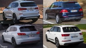 2019 BMW X5 Vs Mercedes GLE Vs Audi Q7 Vs Volkswagen Touareg