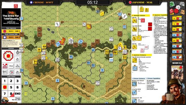 Advanced Squad Leader AAR 37 - The Drive For Taierzhuang (146) смотреть онлайн