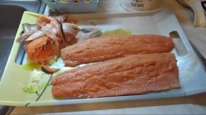Как солить красную рыбу.Солим форель в домашних условиях.
