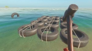 Stranded Deep: Собрали большой плот!