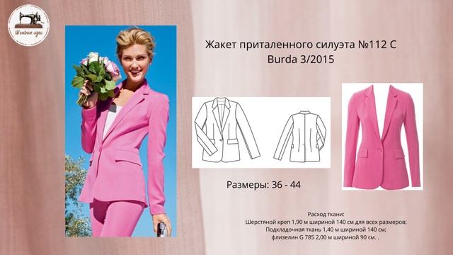Burda Best of 1/2023 Технические рисунки