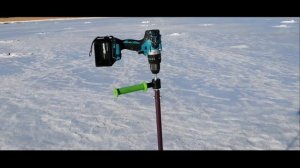 РЫБАЛКА ВЕСНОЙ С ШУРУПОВЕРТОМ LB176S