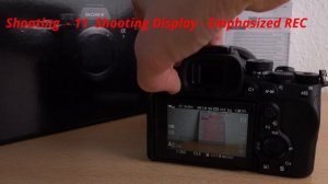 How to emphasize your REC display in your Sony Alpha 7 IV - Fast & Easy Tutorial