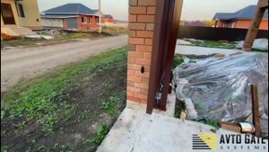 Откатные ворота из профнастила