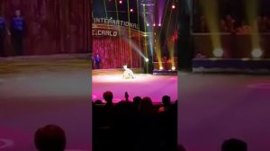 Открытие циркового фестиваля в Монте-Карло. Выступление ижевчанок