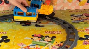 LEGO DUPLO TRAIN analog / Железная дорога / Railway  аналог Лего Дупло набор ЖД K1063