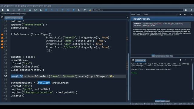Working with different Sources and Sinks | Building our 2nd Spark Streaming Application смотреть онлайн