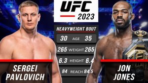 Сергей Павлович - Джон Джонс | Бой на UFC 2023 и прогноз