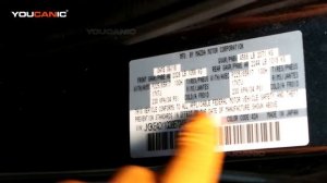 2013-2017 Mazda CX-5 - Vehicle Identification Number (VIN) Location