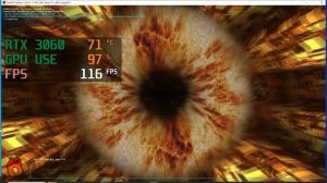 PALIT RTX 3060 Temperature & FPS Test