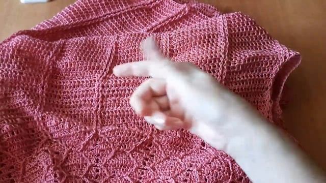 ?Летний топ крючком "РЕЛЬЕФНЫЙ КВАДРАТ" (4 часть). Summer crochet Top.