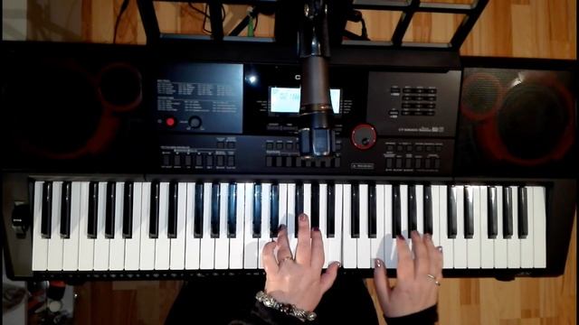 Видеоурок, как сыграть на синтезаторе песню Лары Фабиан "JE T'AIME" смотреть онлайн