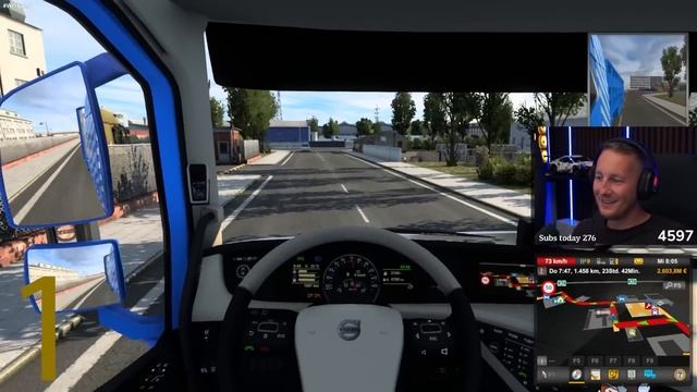 ETS 2 Speedrun: VOLVO FH16 mit 1500PS und Tiertransport: Kampf um den Sieg - LKW Rennen Simulator