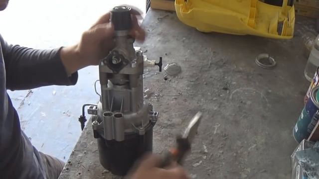 ремонт кёрхер к5.200. не набирает давление.