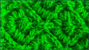 Медальоны спицами. Вязание узора спицами. Часть 2.